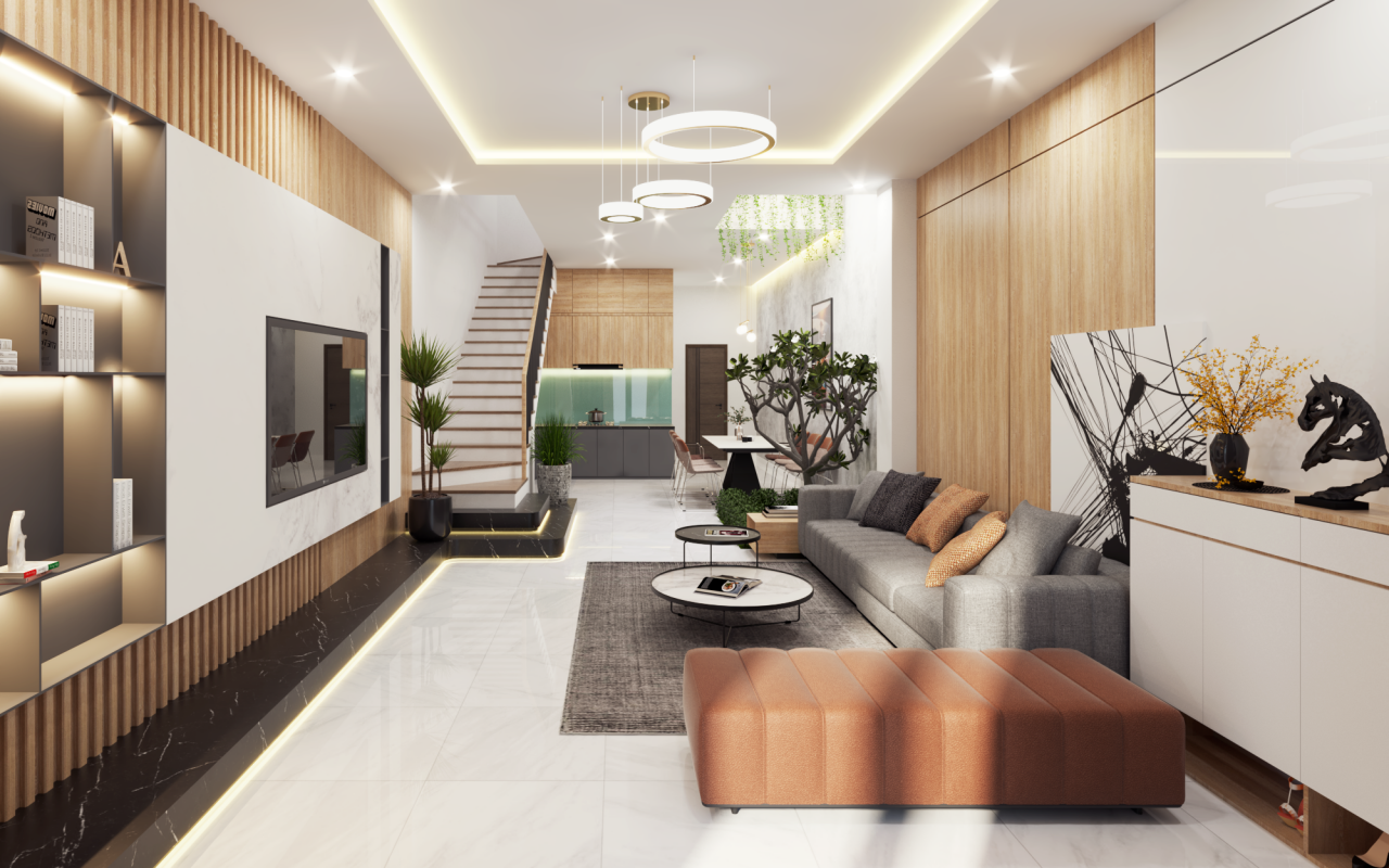 NỘI THẤT NHÀ PHỐ 05