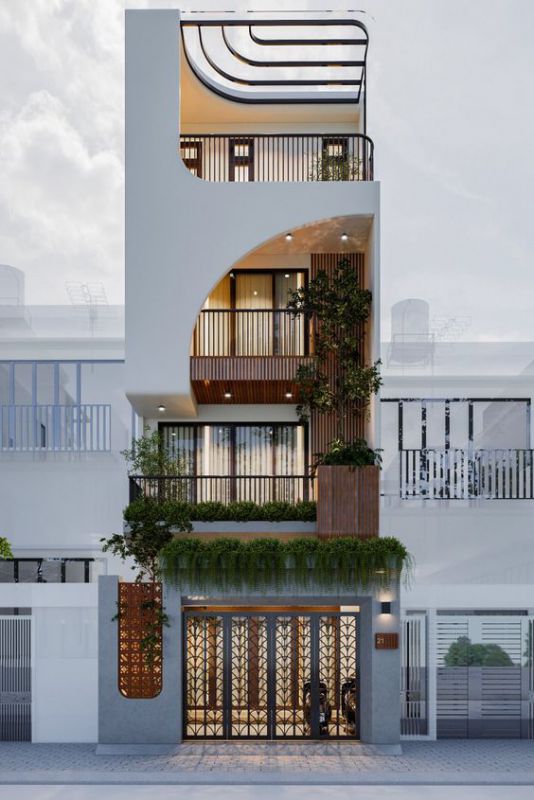NGOẠI THẤT NHÀ PHỐ 11