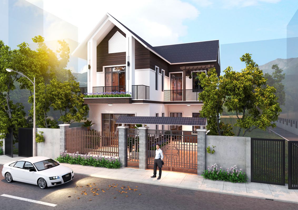 NGOẠI THẤT BIỆT THỰ 13