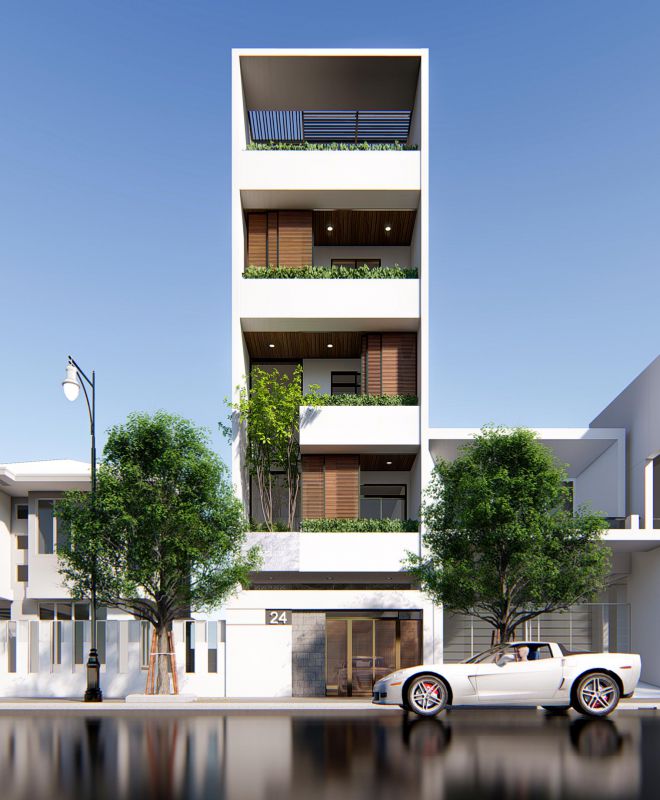 NGOẠI THẤT NHÀ PHỐ 03