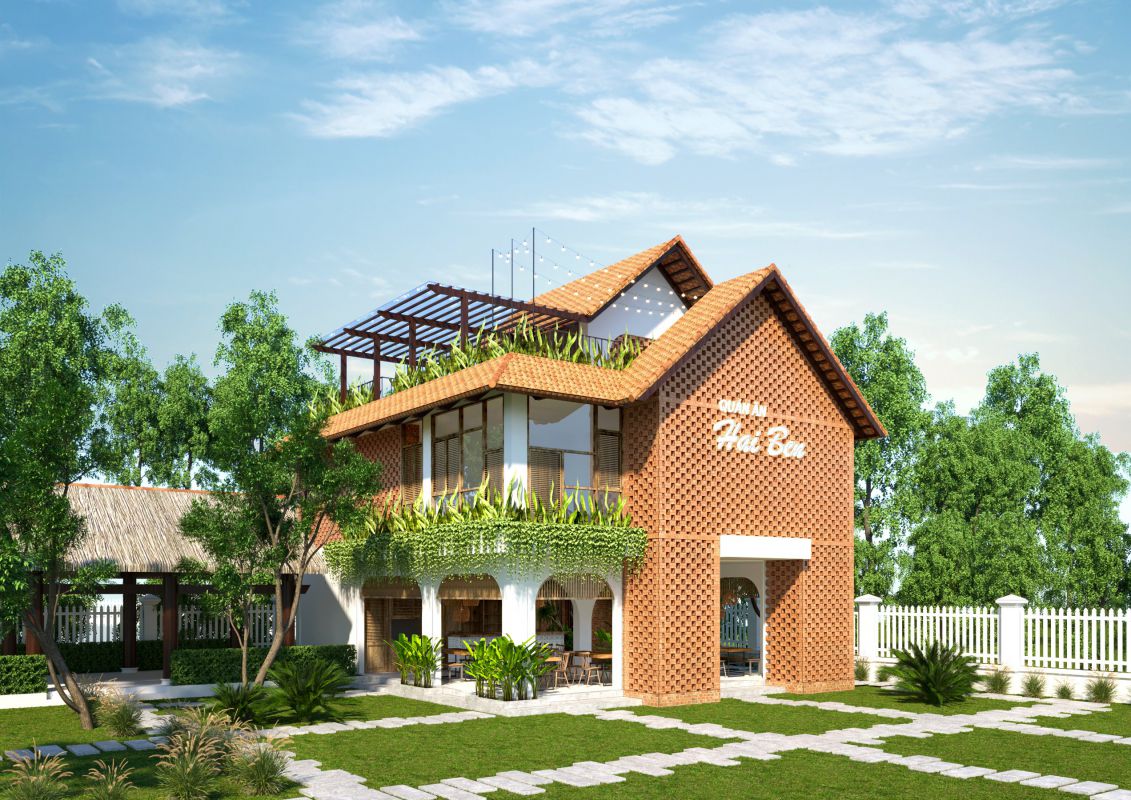 NGOẠI THẤT NHÀ HÀNG 01